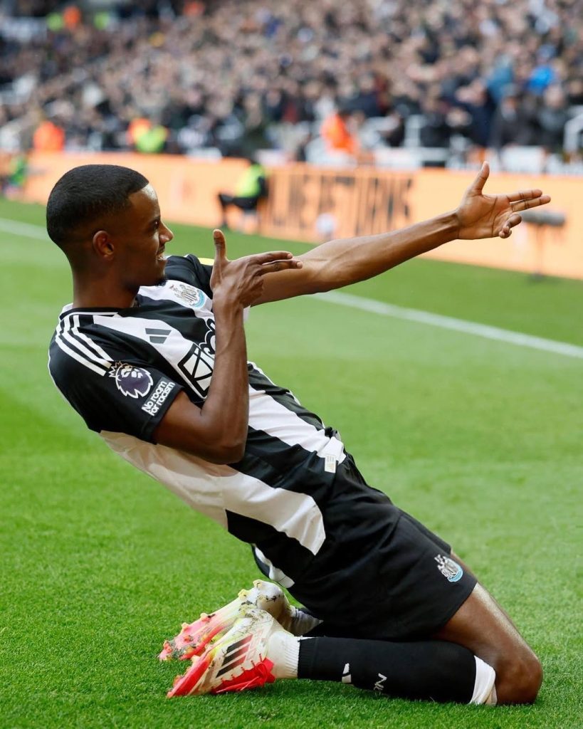 Newcastle's finest Alexander Isak comes to the end of the road