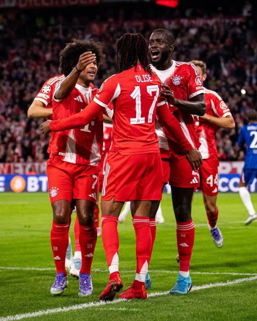 Bavarian’s celebrate goal