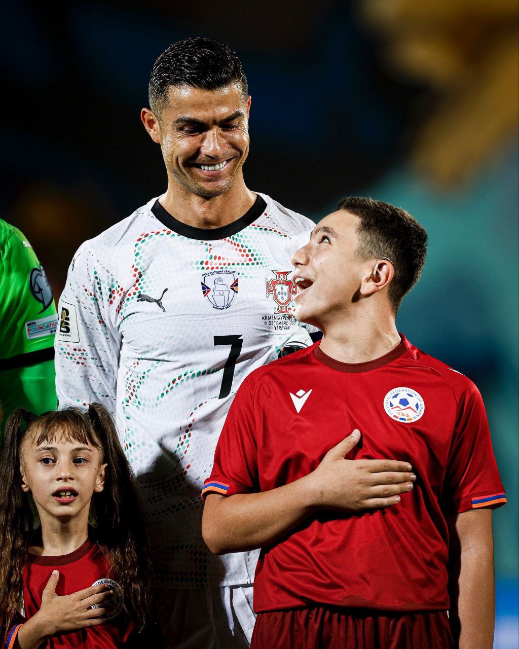 I made a new friend yesterday – C. Ronaldo