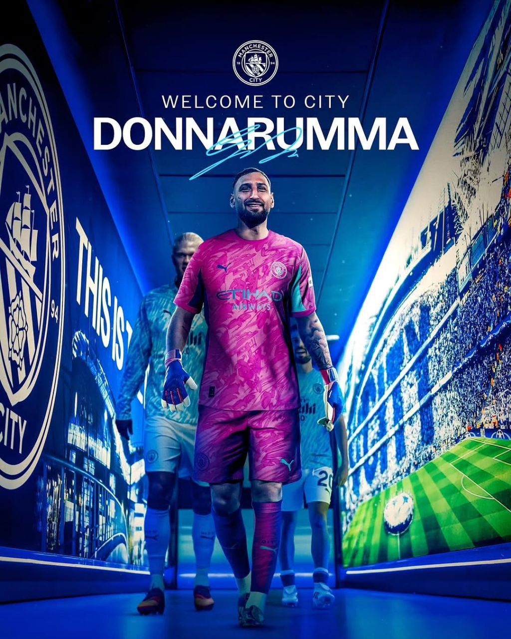 BREAKING: Donnarumma completes move to Manchester City