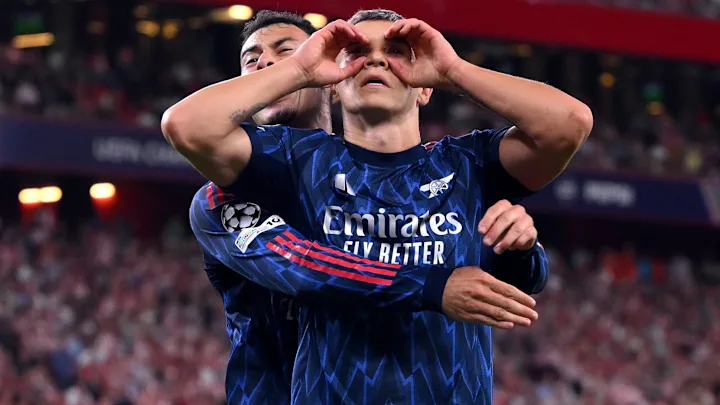 Arsenal celebrate over Port Vale