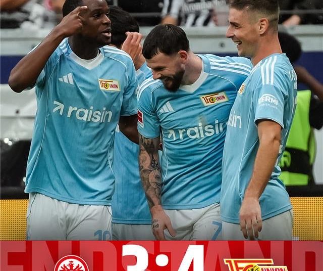 BUNDESLIGA: Union clinches three points off Frankfurt