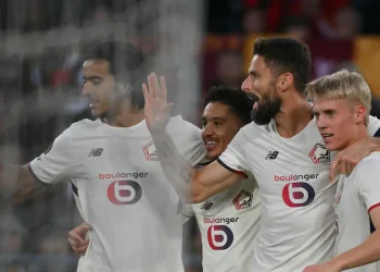 NEW: LILLE BEAT ROMA 1-0 AT THE OLIMPICO