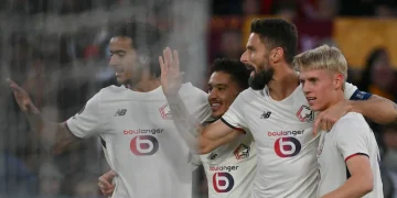 NEW: LILLE BEAT ROMA 1-0 AT THE OLIMPICO