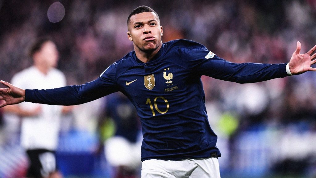 Kylian Mbappé for France