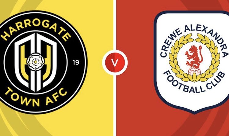 BUILDUP: Harrogate Town vs Crewe Alexandra News, H2H, Lineup