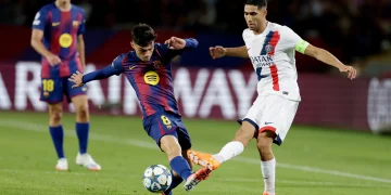 FULLTIME: PSG Clinches late-goal winner over Barcelona