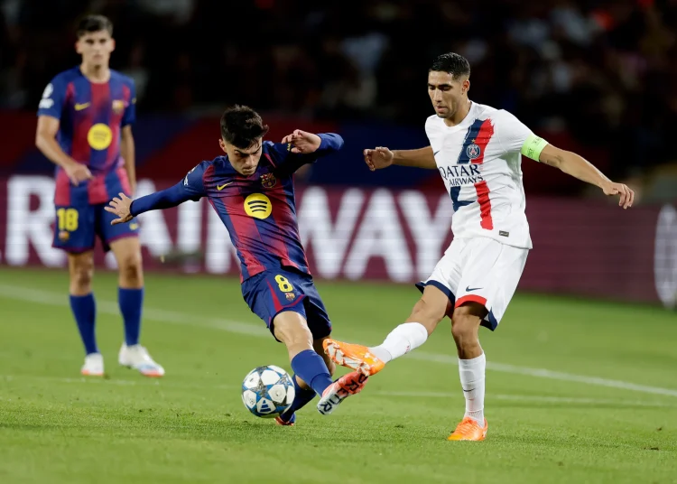 FULLTIME: PSG Clinches late-goal winner over Barcelona
