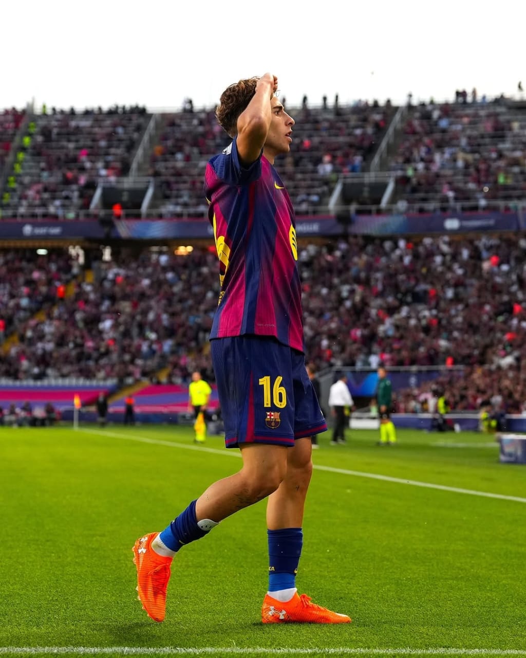 NEW: Fermín Lôpez  steals the show with a Hat-trick as Barça hammers Olympiacos 6–1