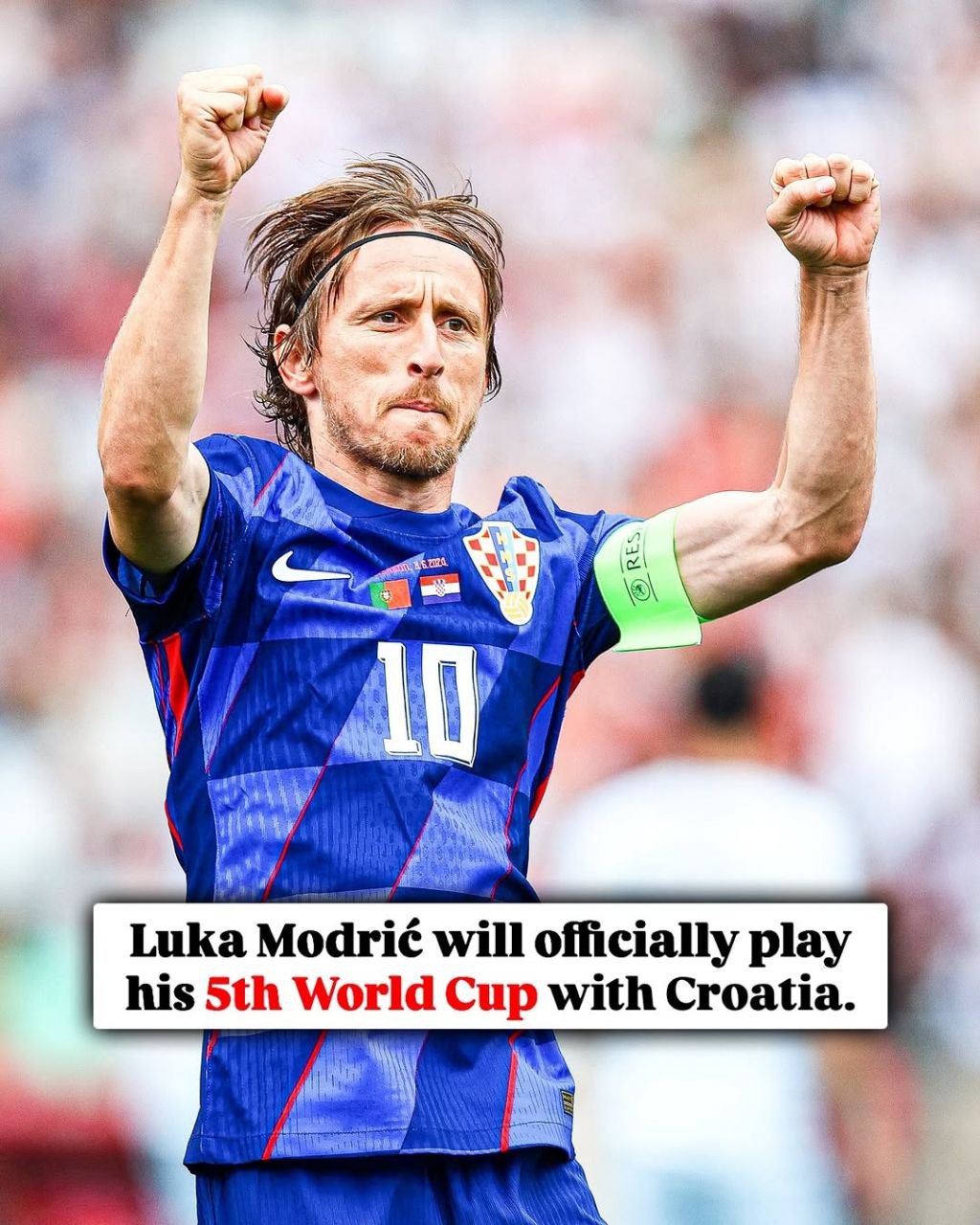 NEW: Modrić to feature in his fifth World Cup as Croatia officially qualifies