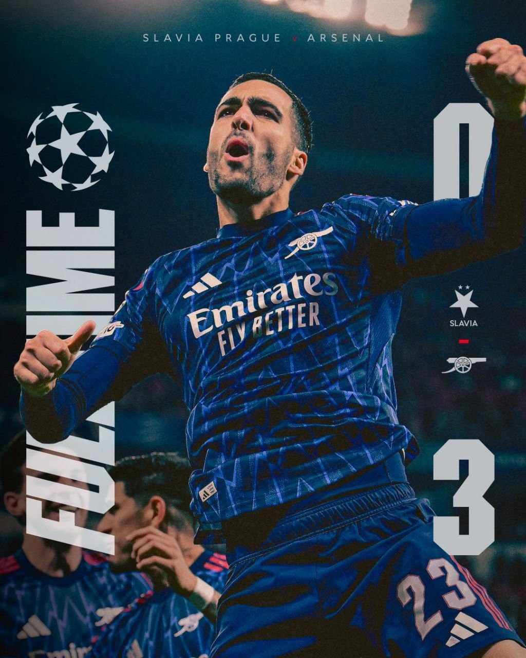 NEW: Unstoppable Arsenal dominate Slavia Prague in emphatic away victory